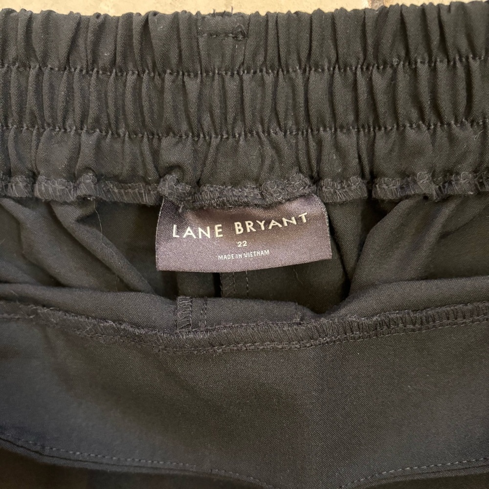 Lane Bryant Dress Pants Trousers Black SZ 22 Plus Business Casual Office Stretch - Picture 3 of 6